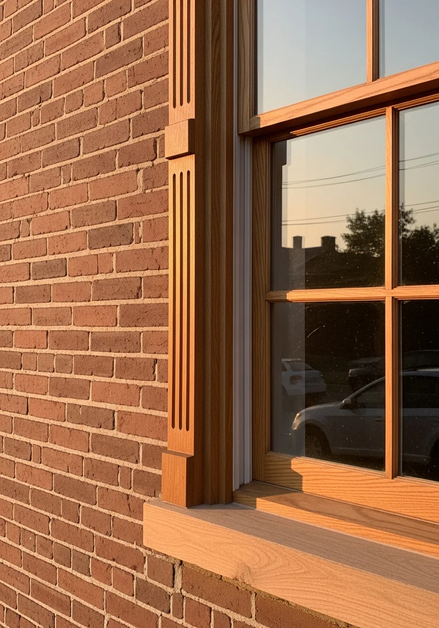 Detailed craftsmanship on a Cooperstown historic home or building element.
